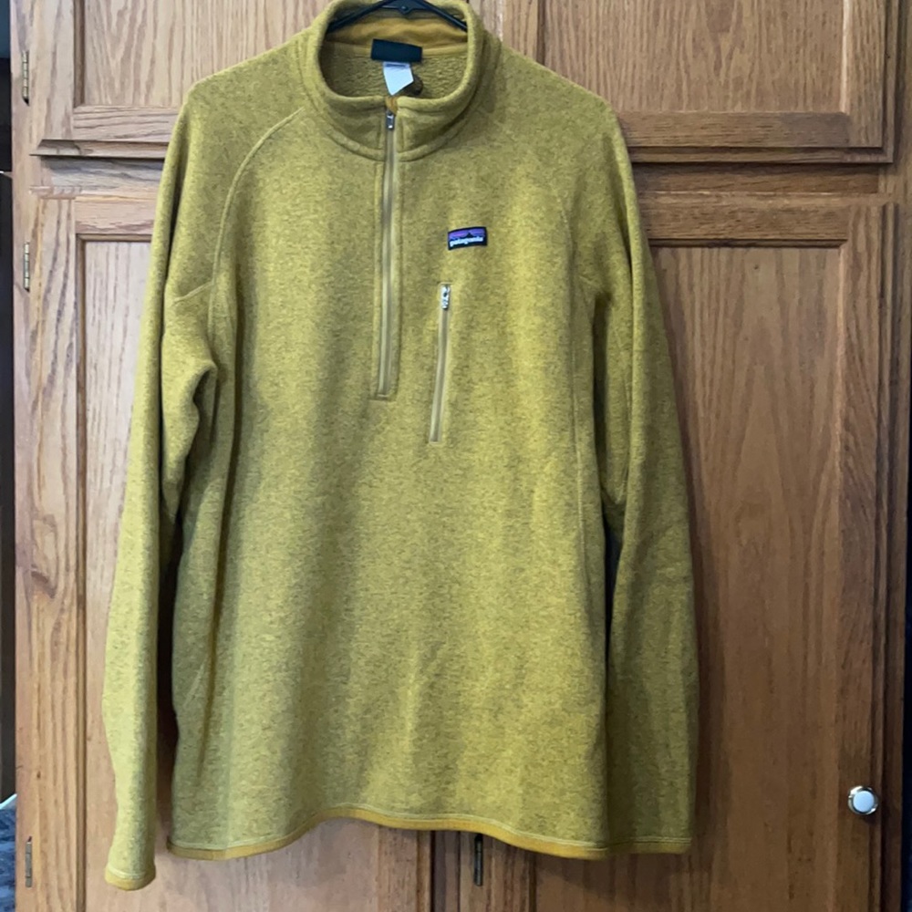 Patagonia common threads partnership fleece 1/4 zip pullover size XL